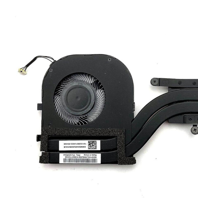 BestParts CPU+GPU Cooling Fan With Heatsink For ThinkPad X1 Extreme Gen 2 & P1 Gen 2 – P/N 02XR044
