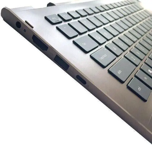 Alt view image 3 of 6 - For Inspiron 14 7405 2-in-1 Laptop Palmrest Case US Keyboard 0MKCVW MKCVW