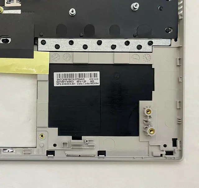 Alt view image 3 of 5 - for Pavilion X360 14 DW 14T-DW Laptop Case Palmrest US Keyboard L96526-001