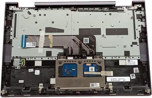 Alt view image 4 of 7 - for Ideapad Yoga 7-14ITL5 Palmrest Backlit US Keyboard Touchpad 5CB1A16224