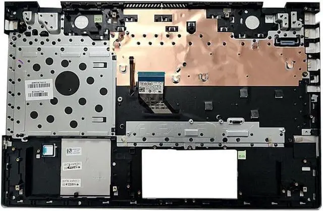 Alt view image 6 of 7 - Upper Palmrest Backlit US Keyboard for Envy 17M-CE 17-CE L57592-001 Silver