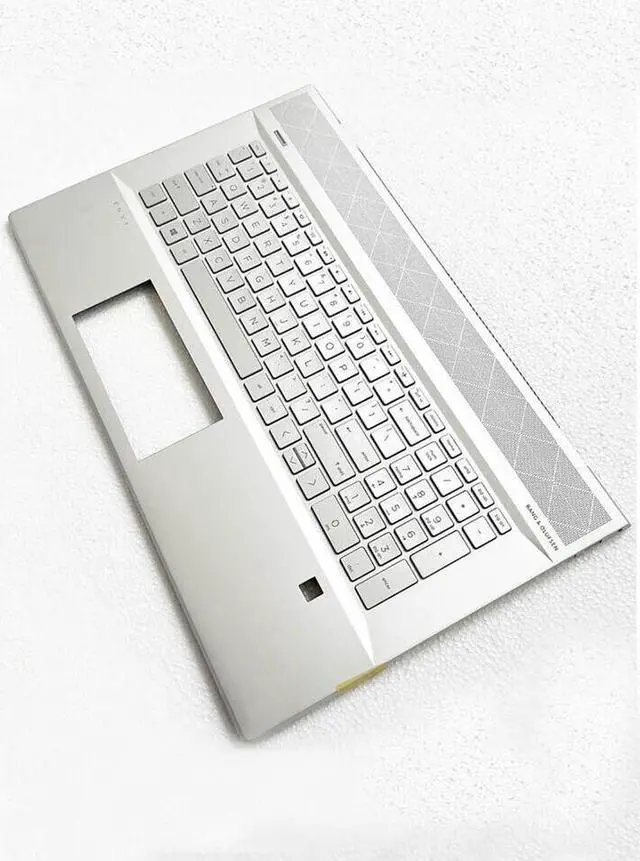Alt view image 7 of 7 - Upper Palmrest Backlit US Keyboard for Envy 17M-CE 17-CE L57592-001 Silver