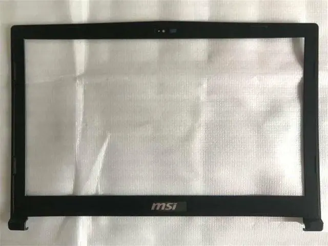 Alt view image 3 of 5 - Laptop LCD Back Cover & LCD Front Bezel for MSI GL63 GL63 8RD GL63 8RC Top Lid