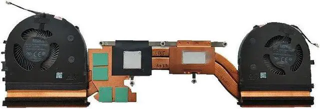 Alt view image 2 of 4 - for ThinkPad X1 P1 Gen 3 Cooling Heatsink CPU GPU Fan 5H40Y67590 5H40Y67588