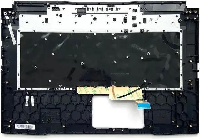 Alt view image 2 of 6 - Backlit US Keyboard for Katana GF66 MS-17L1 MS-17L3 Palmrest Upper Case