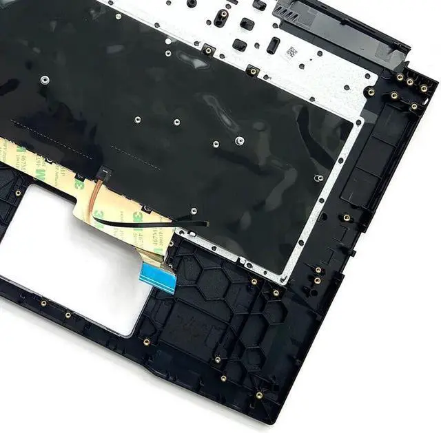 Alt view image 5 of 6 - Backlit US Keyboard for Katana GF66 MS-17L1 MS-17L3 Palmrest Upper Case