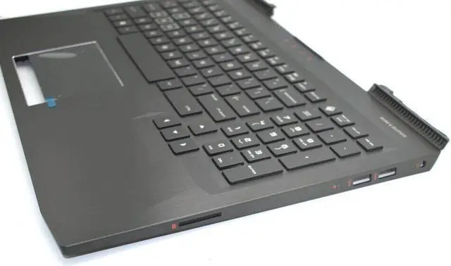 Alt view image 5 of 5 - L20535-001 New Palmrest Upper Top Case US Keyboard TP for OMEN 15-CE