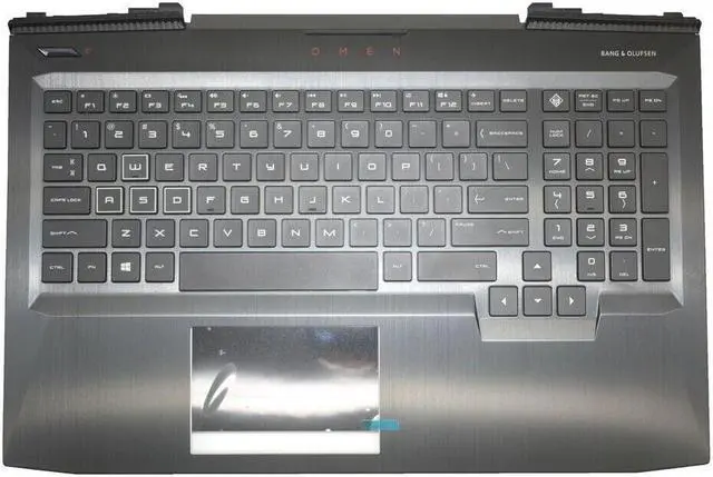 Main image of L20535-001 New Palmrest Upper Top Case US Keyboard TP for OMEN 15-CE