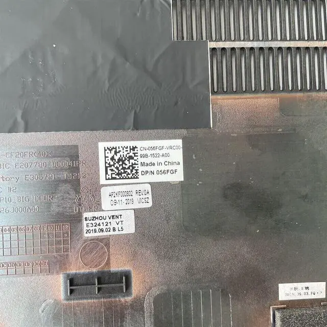 Alt view image 4 of 5 - New 56FGF 056FGF Bottom Cover Basse Lower Case for Precision 7540 M7540