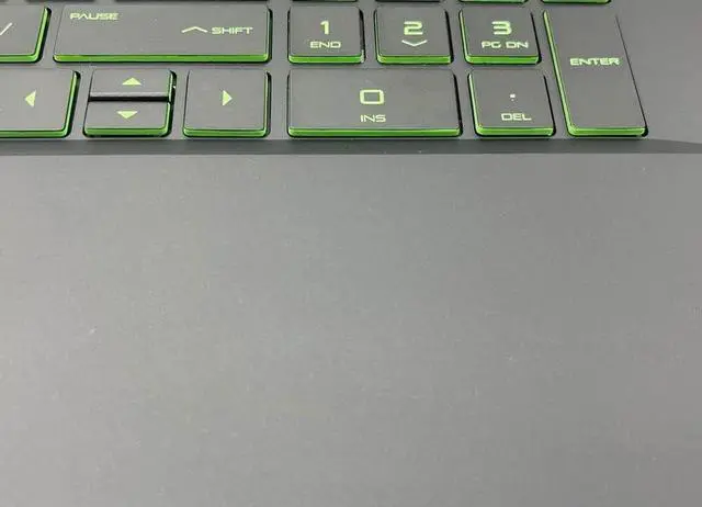 Alt view image 2 of 5 - Palmrest Backlit L58645-001 Green for Pavilion Gaming 17T-CD 17-CD 17.3 Case