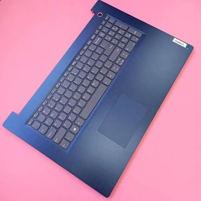 Alt view image 3 of 6 - for Ideapad 3-17IIL05 17IML05 5CB0X56805 Blue Palmrest Keyboard Case