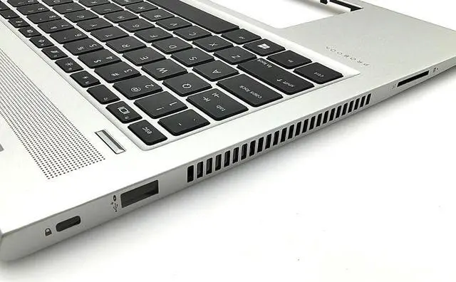 Alt view image 4 of 7 - Replacement for Probook 450 455 G6 450 455R G7 Laptop Upper Case Palmrest with Non-Backlit Keyboard L45091-001 Sliver