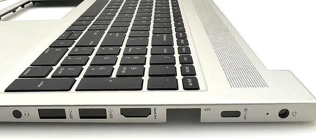 Alt view image 3 of 7 - Replacement for Probook 450 455 G6 450 455R G7 Laptop Upper Case Palmrest with Non-Backlit Keyboard L45091-001 Sliver