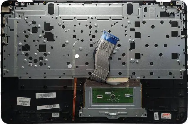 Alt view image 2 of 3 - Laptop Keyboard Compatible for Omen 15-AX033DX 15-AX016TX 859735-161 859735-001 US  Palmrest Upper Cover Case Shell Backlit