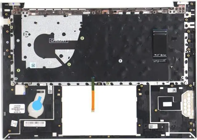 Alt view image 7 of 7 - Palmrest for G Series G3 15 3590 Upper Case with Backlit Keyboard 0P0NG7