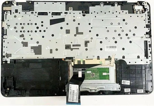 Alt view image 3 of 3 - Back Cover for Pavilion 15-AU 15-AW Palmrest Keyboard & Touchpad Red Backlit 856035-001.001 Red