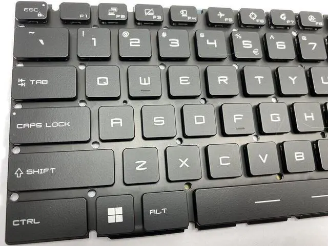 Alt view image 4 of 4 - Laptop part New GE76 Raider US Layout Keyboard Backlit RGB 10UE 10UG 10UH 11UE MS-17K3 Universal