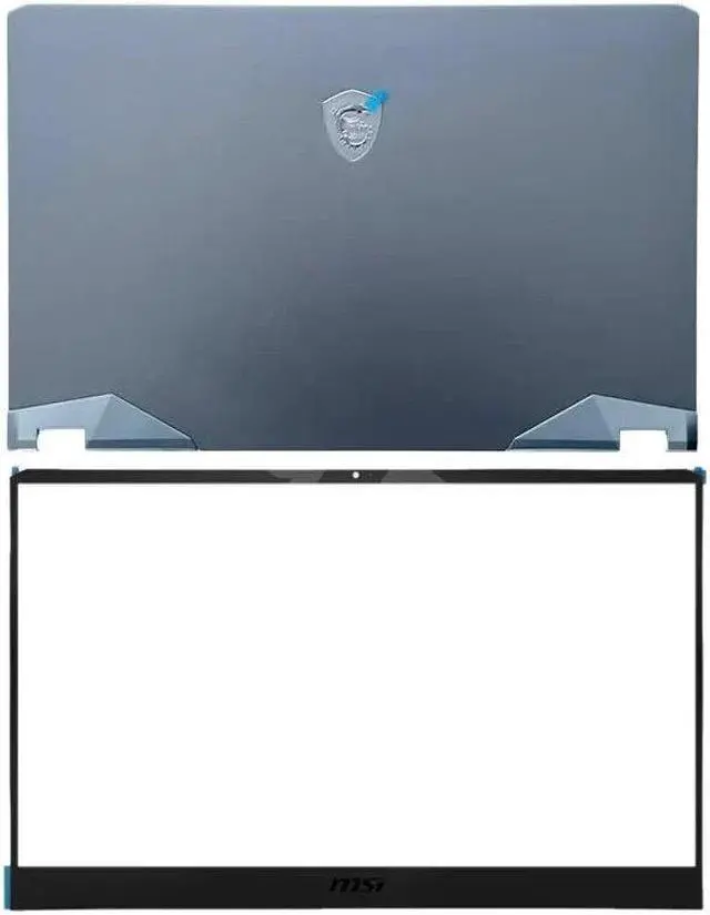 Main image of Laptop Part New Blue Back Cover Bezel For MSI GE66 Raider 10SD 10SE 10SF MS-1541 MS-1543