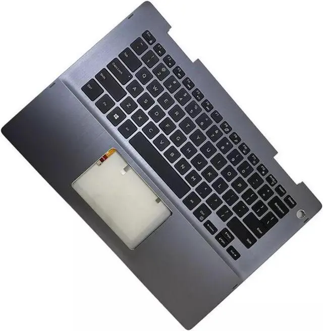 Alt view image 3 of 5 - For Inspiron 5482 5485 5491 Palmrest Backlit Keyboard 09VMHF 9VMHF Top Case