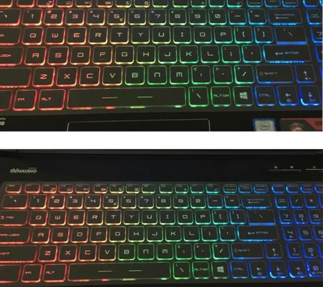 Alt view image 4 of 4 - US For Steel GS60 GS70 GS72 GT72 GE62 GE72 GS73VR Colorful Backlit Keyboard