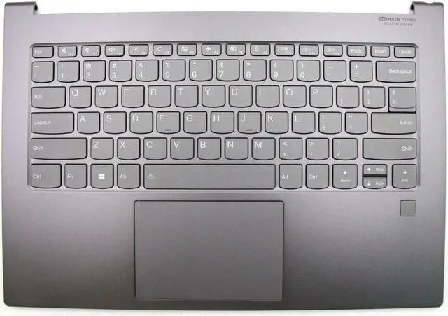 Main image of US For Yoga C930-13 C930-13IKB Top Case Palmrest Keyboard 5CB0S72607