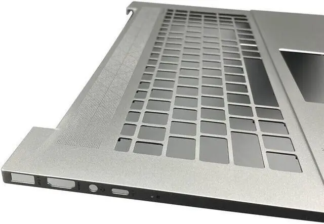 Alt view image 3 of 4 - Envy 17-CG 17M-CG Palmrest Cover Upper Case L87983-001 Silver US Keyboard