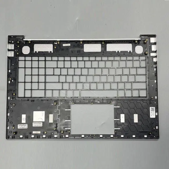 Alt view image 4 of 4 - Envy 17-CG 17M-CG Palmrest Cover Upper Case L87983-001 Silver US Keyboard