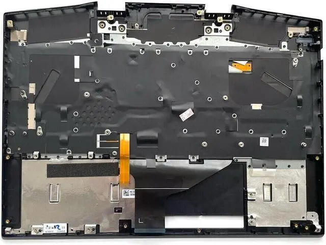 Alt view image 4 of 5 - Top Case For HP Omen 15-DH Laptop Palmrest No TouchPad US Keyboard White Backlit AM2JZ000430