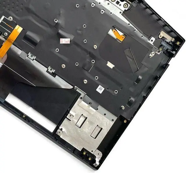 Alt view image 3 of 5 - Top Case For HP Omen 15-DH Laptop Palmrest No TouchPad US Keyboard White Backlit AM2JZ000430