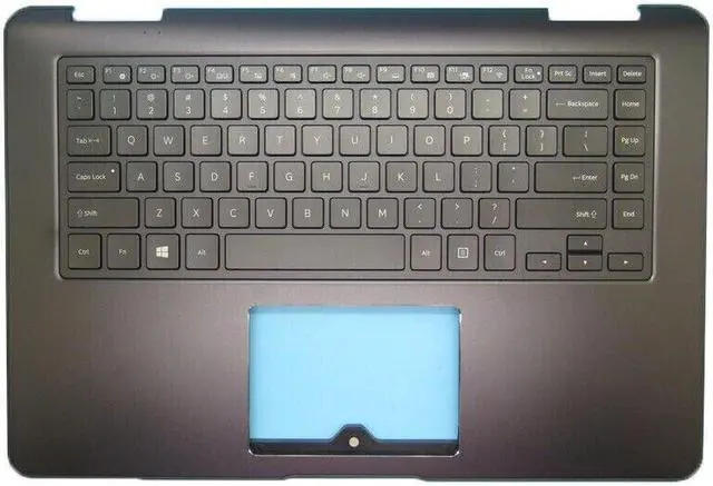 Alt view image 3 of 3 - For NP750QUB 750QUB 750QUA Top Upper Case Backlit US Keyboard Palmrest BA98-01883A