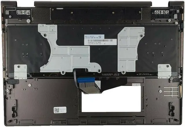 Alt view image 4 of 4 - For Spectre x360 15-CH Palmrest Cover Backlit US Keyboard L15588-001 Top Case