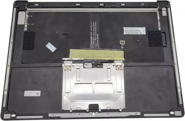 Alt view image 3 of 6 - For Microsoft Surface Laptop 4 1953 Black 15" Palmrest US Keyboard Touchpad 102-18H73LHA01, M1114274