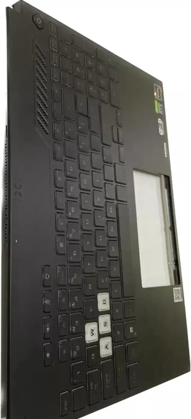 Alt view image 2 of 4 - 9R0951-R310N For TUF Dash 15FA507 FA507R Palmrest Backlit US Keyboard