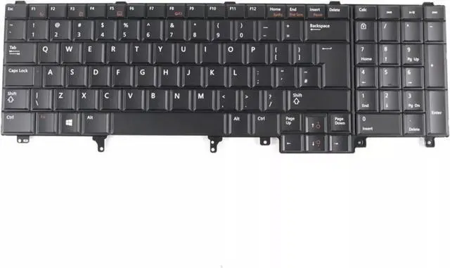 Main image of New US Keyboard Backlit for Precision M4600 M4700 M4800 0HG3G3 E5520 E5530 HG3G3