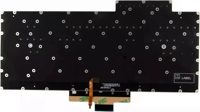 Alt view image 5 of 5 - Laptop Keyboard ROG Zephyrus G14 GA401 GA401U Silver US Backlit