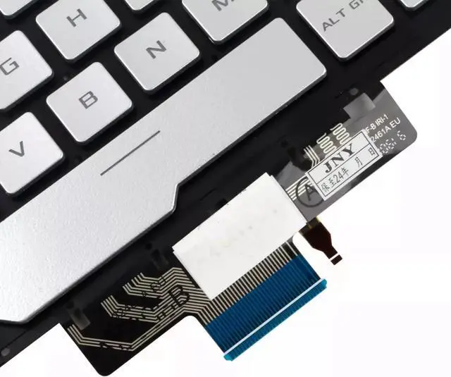 Alt view image 3 of 5 - Laptop Keyboard ROG Zephyrus G14 GA401 GA401U Silver US Backlit