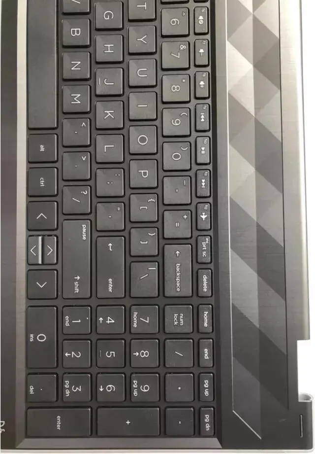 Alt view image 3 of 5 - For PAVILION X360 15T-CR 15-CR Upper Case Palmrest US Keyboard L20848-001