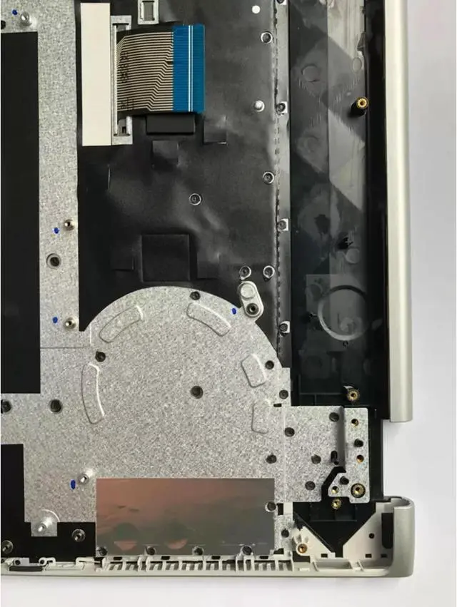 Alt view image 5 of 5 - For PAVILION X360 15T-CR 15-CR Upper Case Palmrest US Keyboard L20848-001