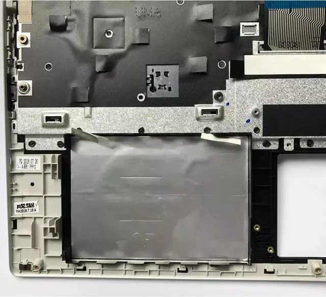 Alt view image 4 of 5 - For PAVILION X360 15T-CR 15-CR Upper Case Palmrest US Keyboard L20848-001