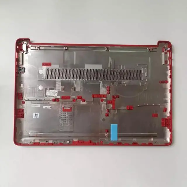 Alt view image 2 of 5 - for HP 15-DW 15DW Bottom Case Red Base Enclosure Cover M03726-001