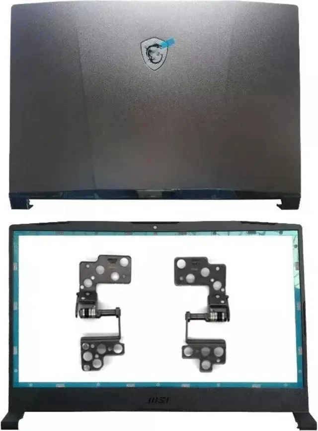 Main image of New Top Lid Back Cover Bezel Hinges For Pulse GL66 Crosshair 15 MS-1581 1583