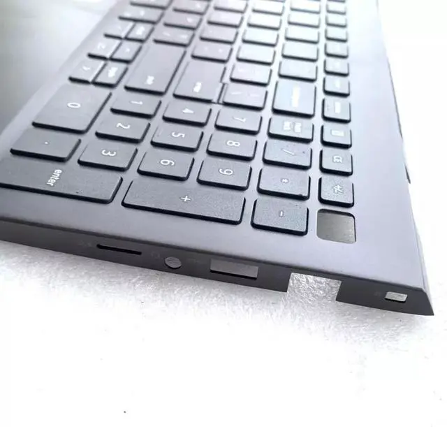 Alt view image 4 of 5 - 0W7PK2 For  Vostro 5501 5502 Black Palmrest Backlit US Keyboard Top Case