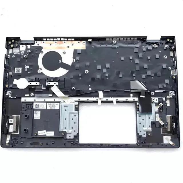 Alt view image 5 of 5 - 0W7PK2 For  Vostro 5501 5502 Black Palmrest Backlit US Keyboard Top Case