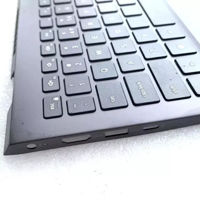 Alt view image 2 of 5 - 0W7PK2 For  Vostro 5501 5502 Black Palmrest Backlit US Keyboard Top Case