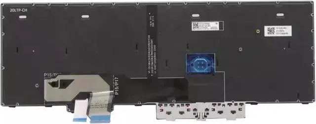 Alt view image 2 of 2 - 5N21B44328 For Lenovo Thinkpad P15 Gen 2 T15g Gen 2 US Keyboard Backlit Cover