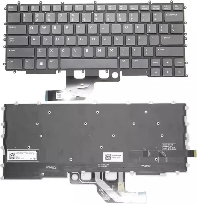 Main image of US Keyboard Backlit for Dell G7 15 G7500 G7 7500 12PWM 012PWM Laptop