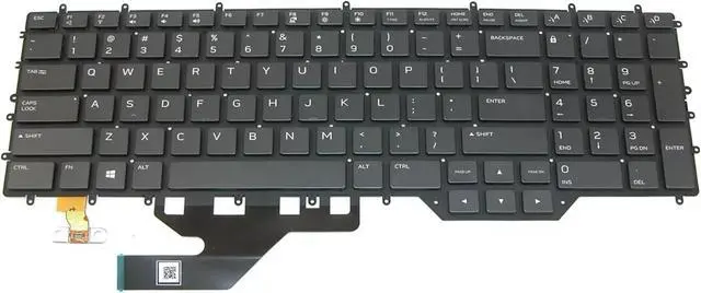 Main image of For Alienware M17 R2 R3 Keyboard Colorful Backlit US PK132VQ2C01 Laptop