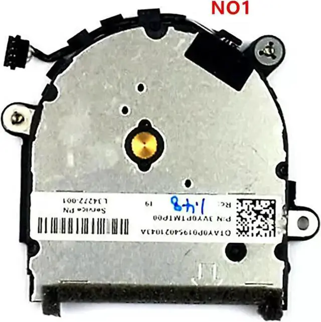 Alt view image 2 of 5 - For EliteBook X360 1030 G3 CPU Cooling Fan L31859-001 L34272-001 Laptop