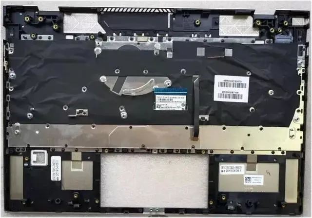 Alt view image 3 of 4 - For Envy X360 13-AQ TPN-W144 Palmrest Backlit Keyboard L53415-001 Gold Top