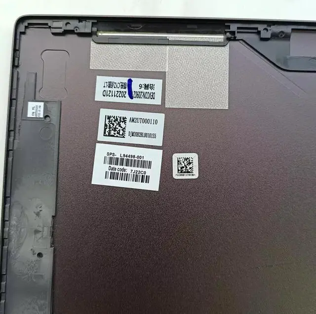 Alt view image 3 of 5 - L94498-001 For HP Envy X360 13-AY Rear Lid Top Back Cover Brown LCD Hinges Rear
